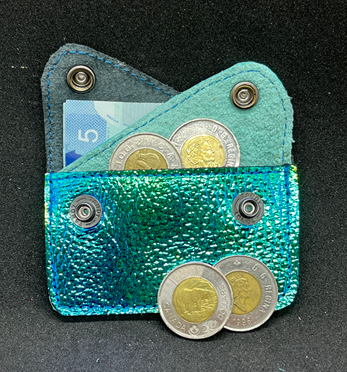 2 pocket coin purse