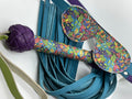 Jungle Creatures Flogger and blindfold set