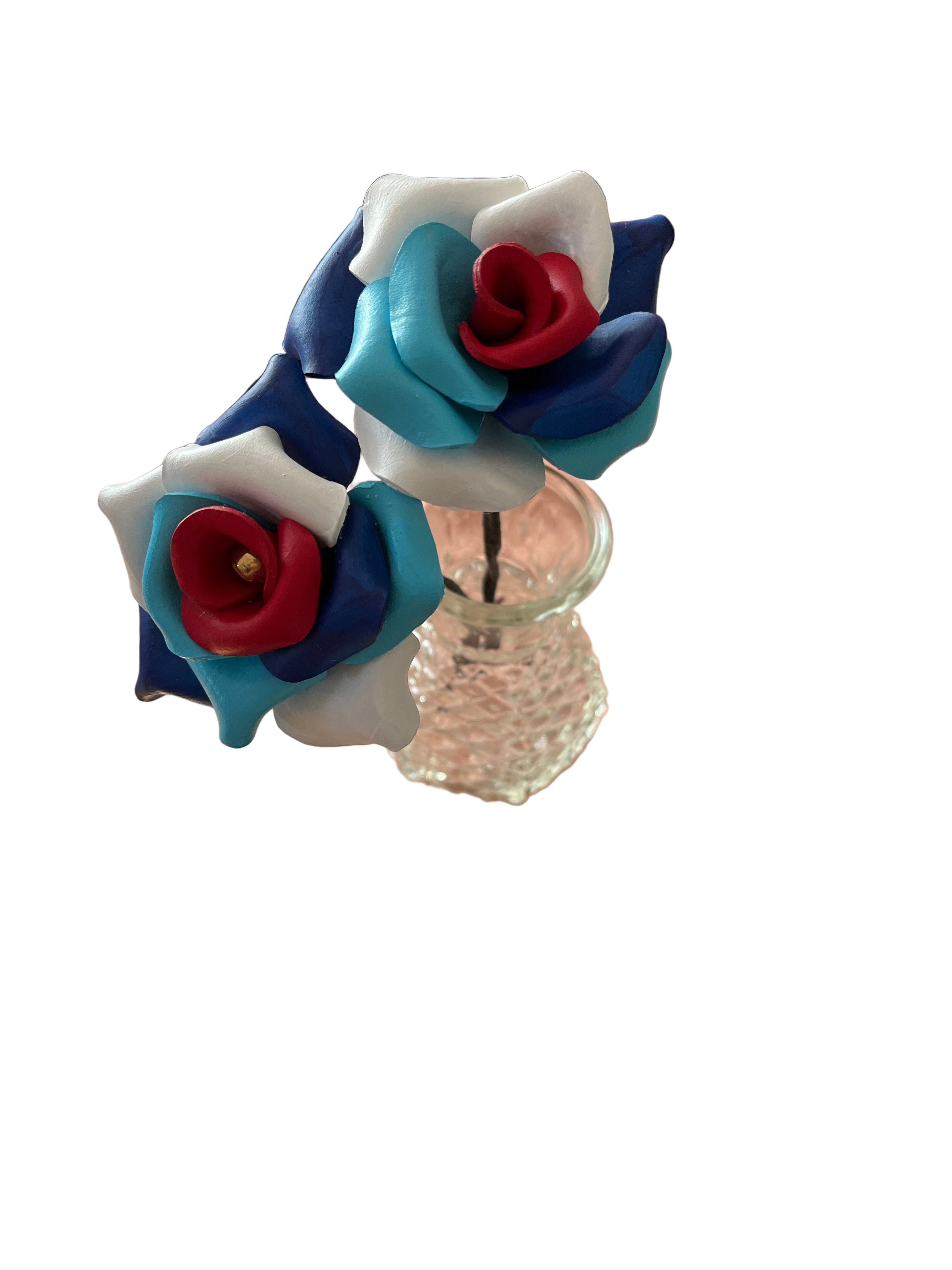 Toronto Blue Jays leather rose