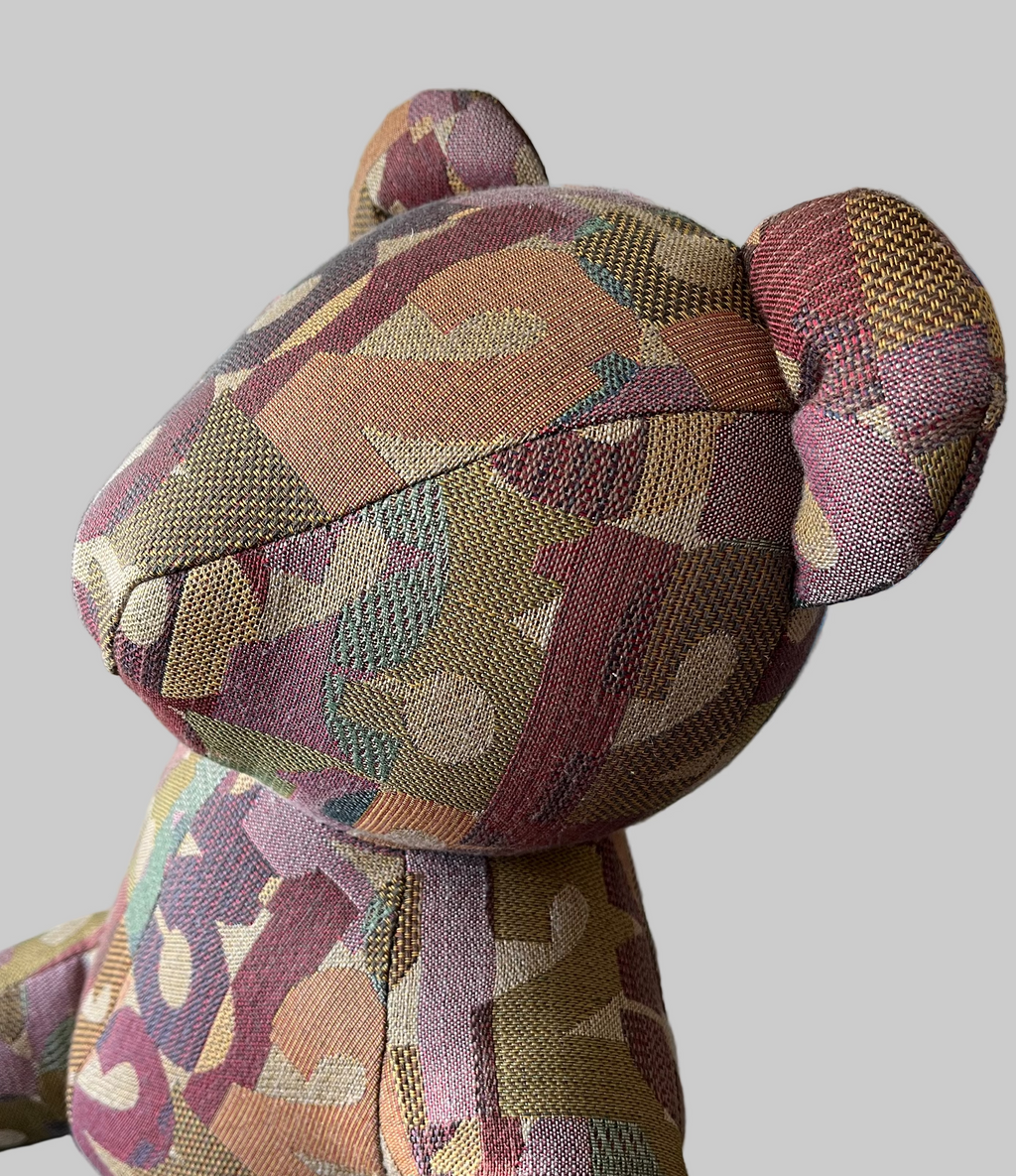 Numbers Fabric Teddy Bear