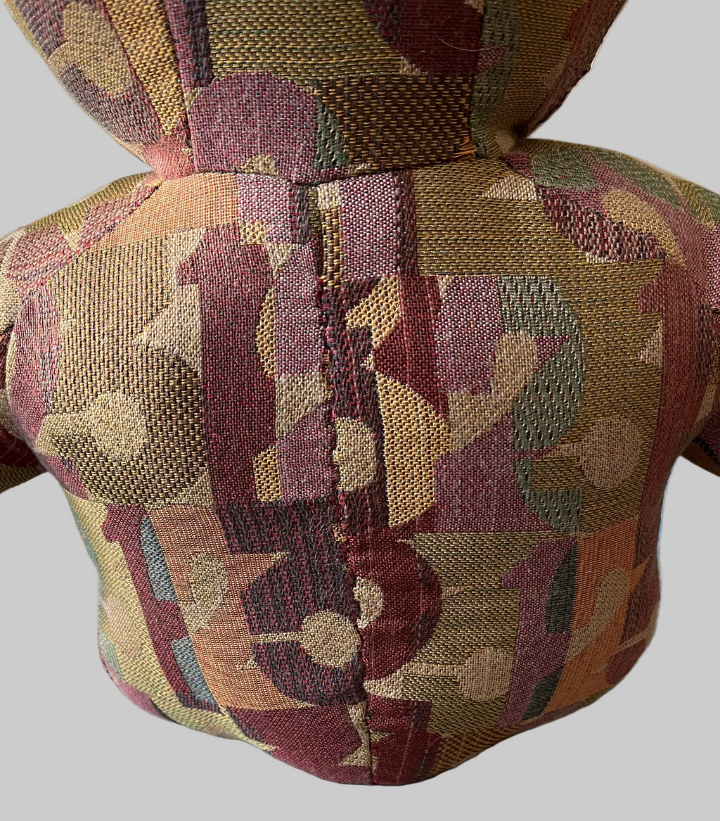 Numbers Fabric Teddy Bear
