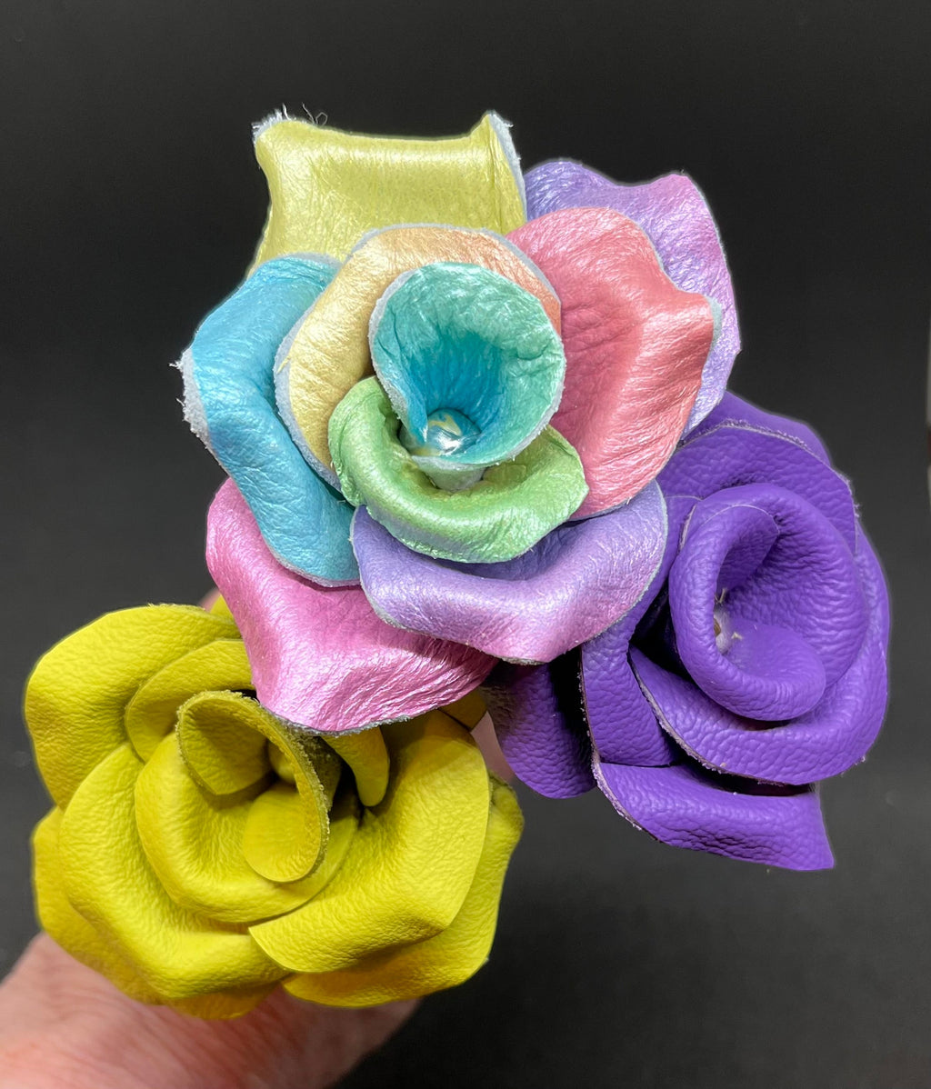 Leather Roses