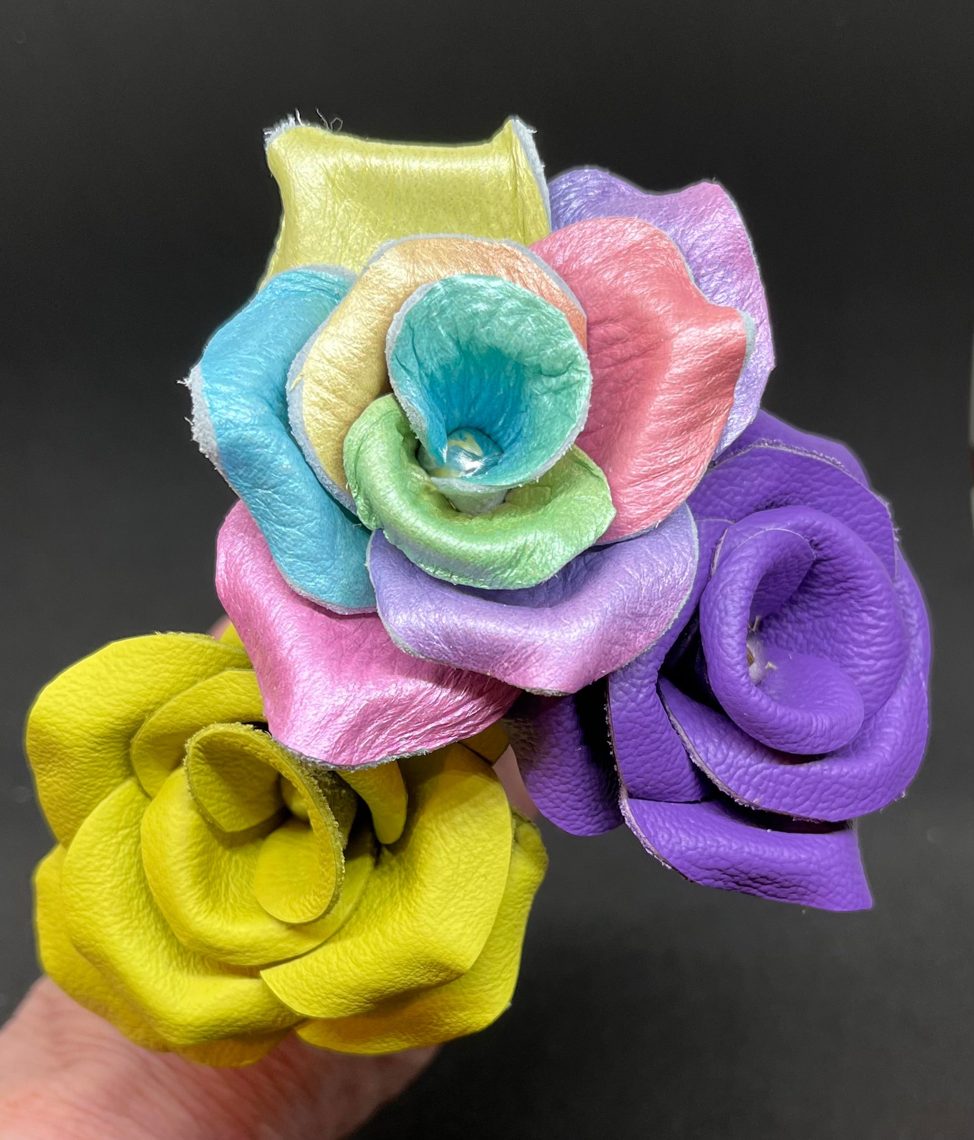 Leather Roses