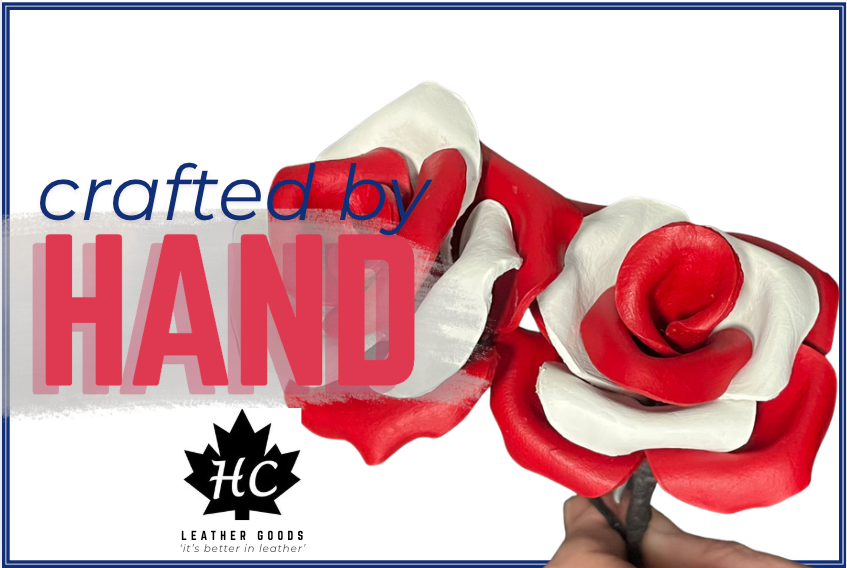 Canada Proud Canadian Leather Roses