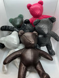 Baby Leather Teddy Bears