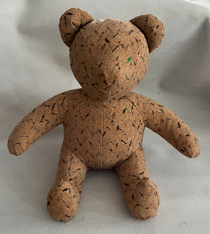 Cork Teddy Bear