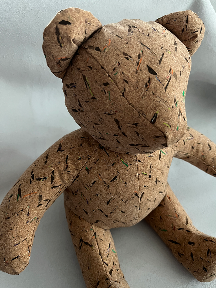 Cork Teddy Bear