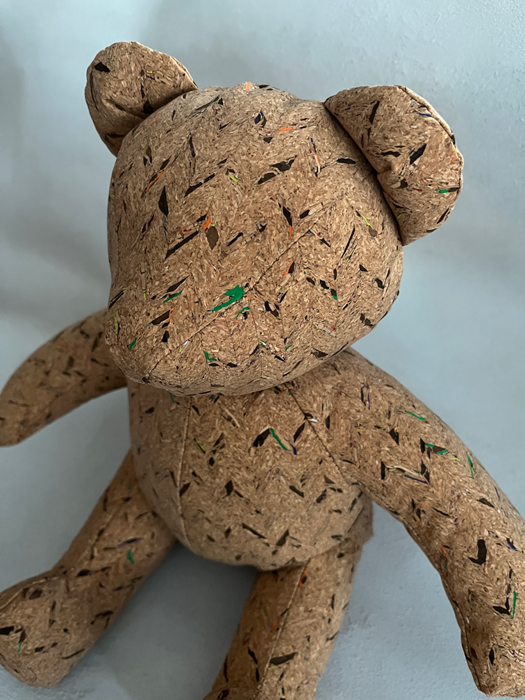 Cork Teddy Bear