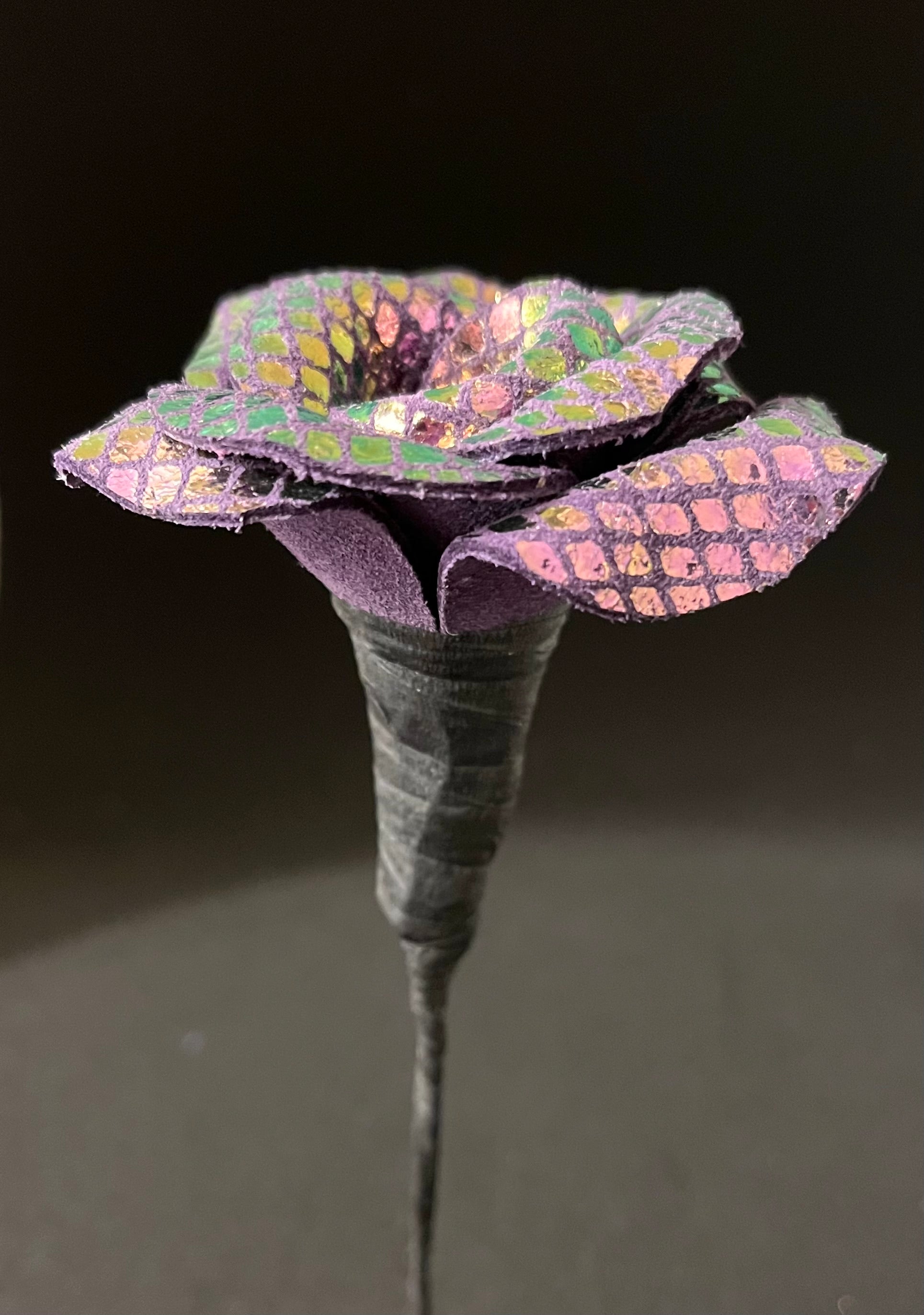Leather Roses