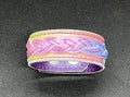 Rainbow Leather Wristbands