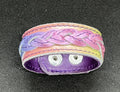 Rainbow Leather Wrist Bands