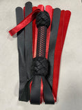 Red and Black Perforated handle flog