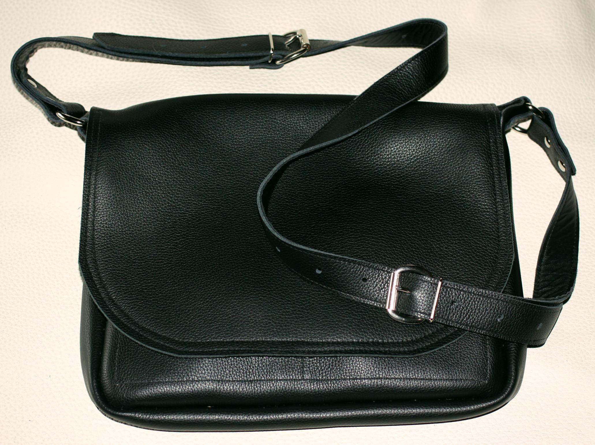 Leather explorer bag